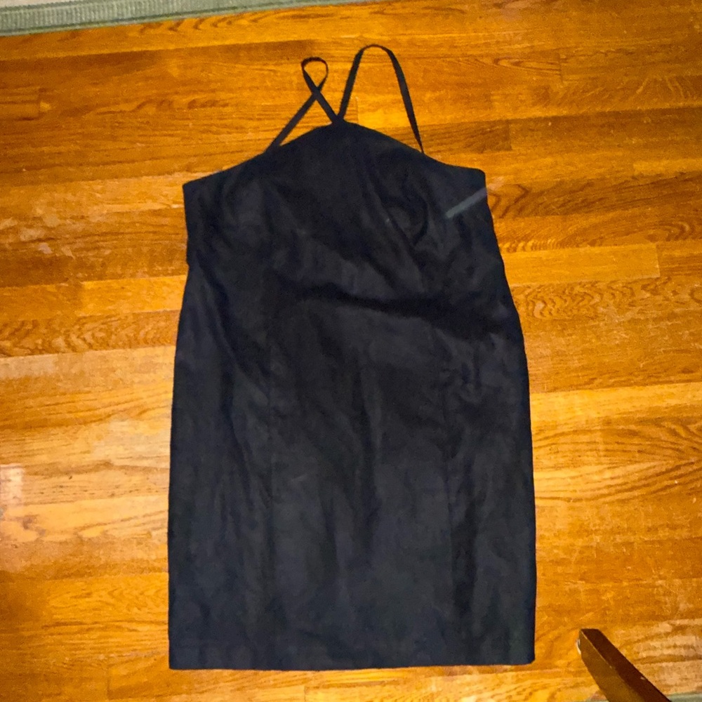 Lane Bryant Black Strapless Dress